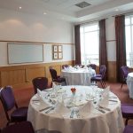 Conference room 1 Portrush Atlantic set for private dining