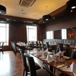 Clubroom Portrush Atlantic set for private function